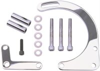 Lichtmaschinenhalter Chrom Chevy V8 kurze Wasserpumpe...