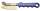 Bremssattelbürste | Messing | gebogen | 230 mm
