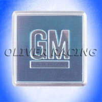 Aufkleber GM LOGO AQUA 1967  Camaro Chevelle Nova...