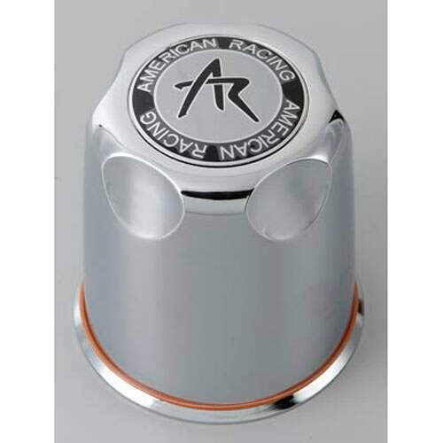 NABENKAPPE - AMERICAN RACING 3.3" 84 mm Kunststoff verchromt