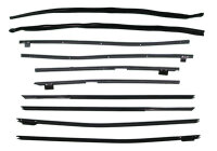 Fensterschachtleisten Impala 4 Türer Hardtop 67-68 8...