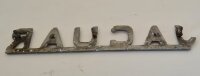 Jaguar Schriftzug Emblem E-Type Mark I II XJ6 XJ12 S-Type 420 MK10 420G 240 340