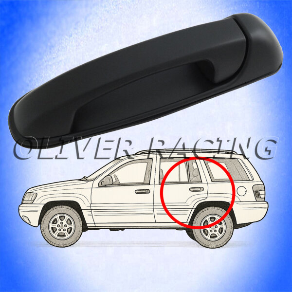 Türgriff Außen Hinten Links Fahrerseite Dodge Durango Jeep Grand Cherokee Liberty Aspen 99-07