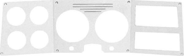 Cover Instrumentenrahmen GM 73-77 Pickup Blazer Jimmy Suburban Aluminium matt
