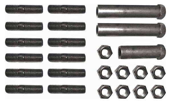 KRÜMMERSCHRAUBENSET Dodge Challenger Charger Coronet 383cui440HP Original Ersatz