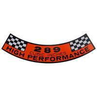 Luftfilter Chrom Ford mit 289-Sticker