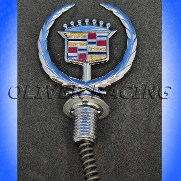 NOS Motorhaube Ornament Emblem Cadillac Deville Seville Fleetwood Brougham 92 93 94 95 96 97
