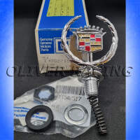 NOS Motorhaube Ornament Emblem Cadillac Deville Seville...