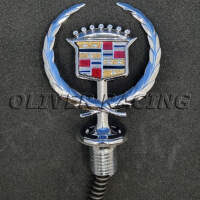 NOS Motorhaube Ornament Emblem Cadillac Deville Seville Fleetwood Brougham 92 93 94 95 96 97