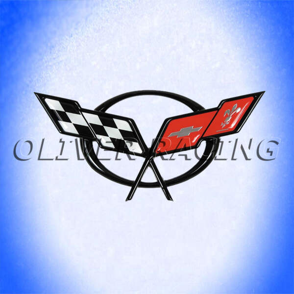 NOS Emblerm Heckklappe Mittelkonsole Corvette C5 97 98 99 00 01 02 03 04