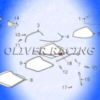 NOS Emblerm Heckklappe Mittelkonsole Corvette C5 97 98 99 00 01 02 03 04