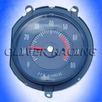 Kombiinstrument Drehzahlmesser Tacho Einsatz 1968 Pontiac GTO/ Le Mans