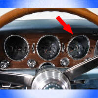Kombiinstrument Drehzahlmesser Tacho Einsatz 1968 Pontiac GTO/ Le Mans