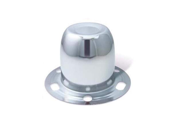 Nabenkappe Chrom mit Nabenverschraubung 5 Loch Durchmesser: 3,180" 80,70 mm Radkappe