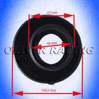 Adapter Abwasser Wohnmobil 1-1/2" Inch Steckadapter Slip x 3" Inch Slip