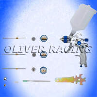 Druckluft-Farbsprühpistole | mit 3...