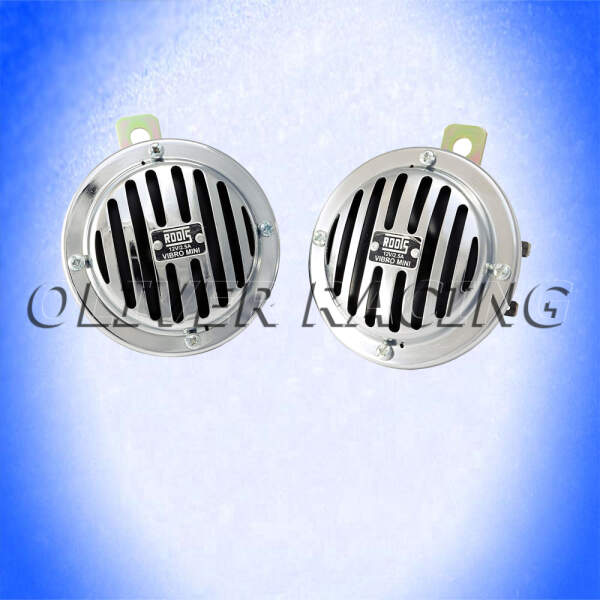 Hoch Tief Töner Hupe Hupenset Chrom Durchmesser 89 mm VW Käfer Kübel Buggy Oldtimer Motorrad Moped Hochtöner Tieftöner Triumph Opel Mercedes  verchromt