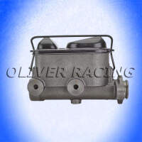 Hauptbremszylinder Ford Style Hotrod Universal 1 Zoll Kolben 2x 3/8-24