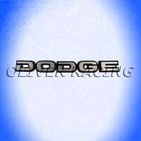 Emblem "DODGE" Motorhaube 1985 - 1990 Dodge...