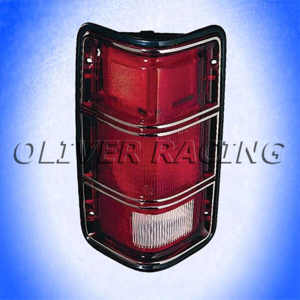 Rückleuchte Heckleuchte hinten rechts schwarzer Zierrahmen Dodge RAM D100 D150 D250 D350 PICKUP RAMCHARGER  W100 W250 W350