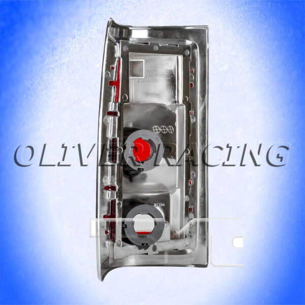 Rückleuchte Heckleuchte hinten links schwarzer Zierrahmen Dodge RAM D100 D150 D250 D350 PICKUP RAMCHARGER  W100 W250 W350