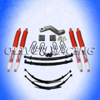 Höherlegung Blattfeder VA und HA mit...