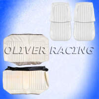 Sitzbezugset vorne+hinten WEIß Einzelsitze Coupe...