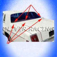 Scheibenrahmen hinten unten Heckblech MOPAR B-BODY 1979...