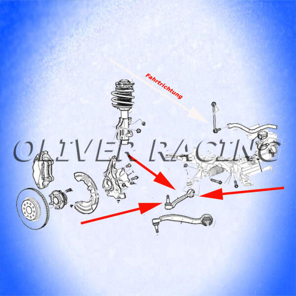 Querlenker Rechts hinterer an Vorderachse RPO: FE2 oder FE3 AG,AH,AJ,AK Chevrolet Camaro LS LT LT1 SS RS 16-24