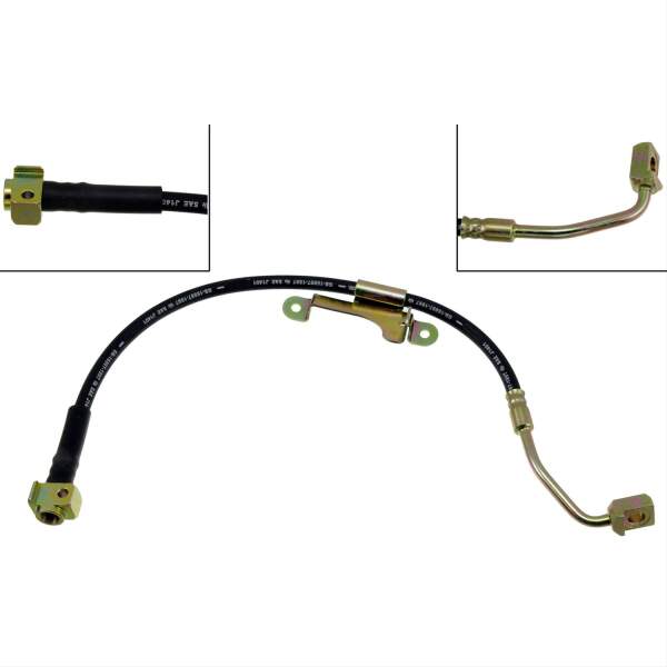 Bremsschlauch Vorderachse vorne Rechts Buick Rainier Chevrolet SSR 03-06 Chevrolet Trailblazer Trailblazer EXT GMC Envoy 02-05 GMC Envoy XUV Isuzu Ascender Oldsmobile Bravada 02-04 Saab 9-7x 05-06