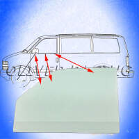 Seitenscheibe links Fahrerseite vorne grün getönt Chevrolet Astro VAN GMC Safari Van 85-05