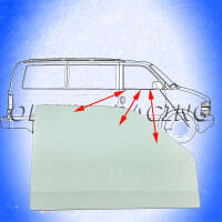 Seitenscheibe rechts Beifahrerseite vorne grün getönt Chevrolet Astro VAN GMC Safari Van 85-05