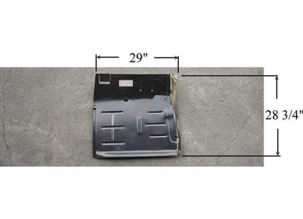 Bodenblech rechts vorne Fahrerseite Dodge D PickupD100 D150 D200 W100 W200 W250 Truck 1972-1993 Ramcharger 1974-1993 Dodge Ram 1500 2500 Pickup Truck 1981-1993
