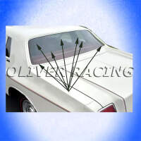 Heckscheibe GEBRAUCHT Mopar Chrysler Cordoba DODGE...