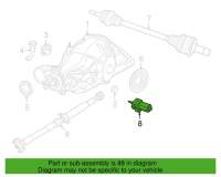 Stellmotor Sperrdifferential Elektromotor Differenzial Jeep Grand Cherokee Dodge Durango 2014-2026
