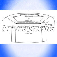 Cabrioverdeck Satz Stoff mit Kunststoffscheibe Chevrolet Camaro 1988-1992