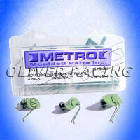 Zierleistenklammern Zierleisten Bügel Klammern Set...