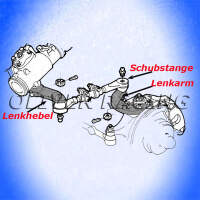 Lenkarm Achsschenkel Lenkhebel Chevrolet K10 K20 K30...