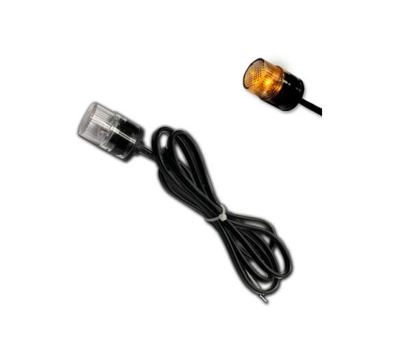 LED Lampen für Begrenzungsstab Stück Farbe: Orange Glas: weiß