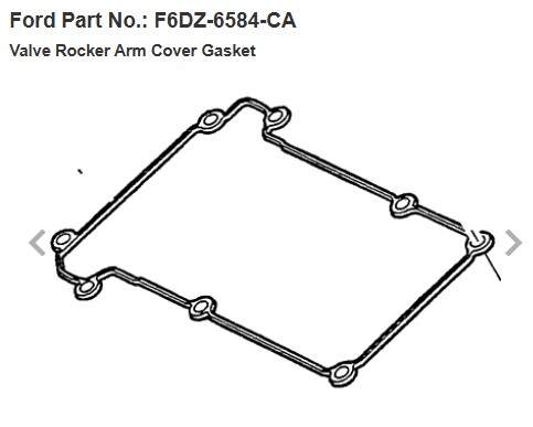 Ventildeckeldichtung Original Ford Taurus SHO V8 3.4L 1996 1997 1998 1999 207cui