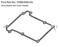Ventildeckeldichtung Original Ford Taurus SHO V8 3.4L...