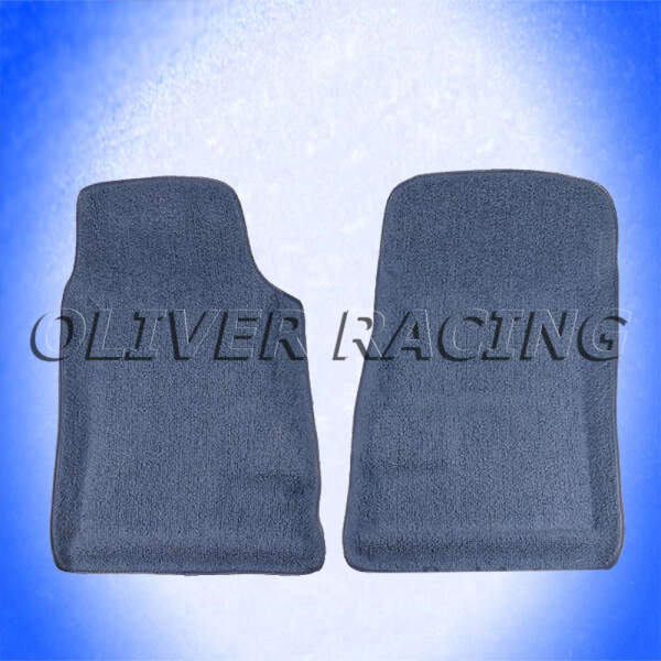Fußmatte in Form gepresst gerändelt 2 vordere CHEVROLET CAMARO 67 68 69