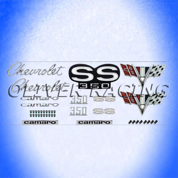 Emblem Kit Chevrolet Camaro 350 SS350