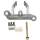 Kurbelwellensensor 2 teilig PONTIAC-BONNEVILLE GRAND AM TRANS SPORT 92-88 BUICK CENTURY ELECTRA LESABRE PARK AVENUE REATTA REGAL RIVIERA SKYLARK 92-89 OLDSMOBILE 88, 98 ACHIEVA CUTLASS CALAIS, CUTLASS CIERA CUTLASS CRUISER DELTA 88 SILHOUETTE TORONADO