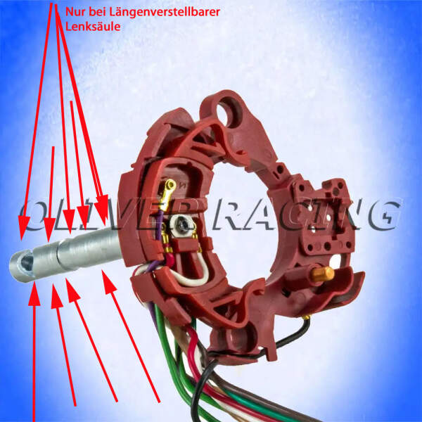 Blinkerschalter ersetzt 2925506 Chrysler Dodge Plymouth 67 68 69 MIT Höhen und Längs verstellbarer Lenksäule