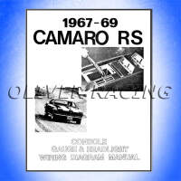Schaltplan Mittelkonsole Chevrolet Camaro 67 68 69 Text...