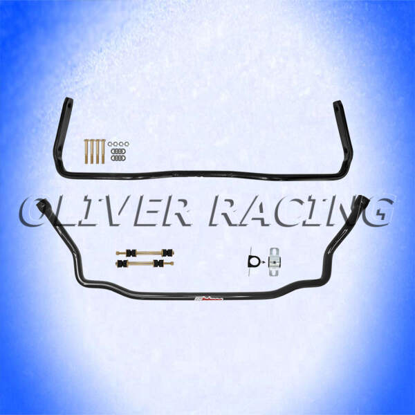 Stabilisatorsatz Vorne+Hinten Stabi Satz Schwarz A-Body Pontiac Chevrolet Oldsmobile Buick 1964-72
