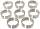 PLEUELAGER Set 8 Paar UNTERMAßLAGER 0.010" Mopar Chrysler Dodge 4.5L/ 5.2L/ 5.6L/ 5.9L/ 8.0L 318  340  360 Untermasslager Lager Pleuel