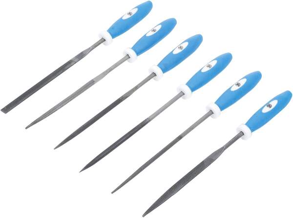 Nadelfeilen-Satz | 140 mm | 6-tlg.