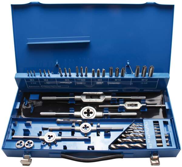Gewindeschneid-Satz | M3 - M12 | 44-tlg.